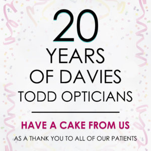 Davies-Todd Opticians (Worksop) Ltd Location Anniversary