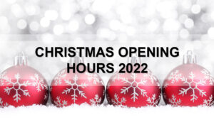 Christmas opening hours